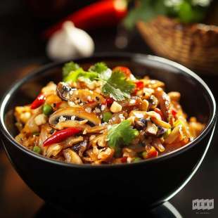 Pad Het Prik Thaï Sod (Recette Thaï)