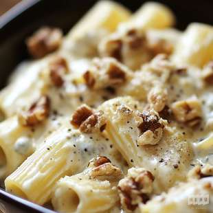 Rigatonis au Gorgonzola et Noix