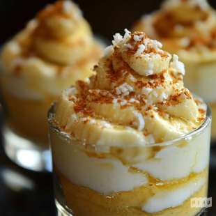 Crème de Banane et Noix de Coco