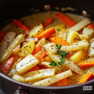 Poêlée de Légumes Racines et Sauce Tahini