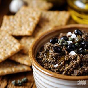 Tapenade d'Olives et Crackers