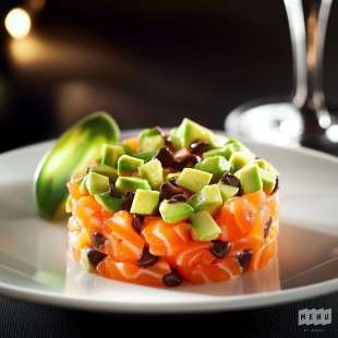 Tartare de Saumon Label Rouge et Avocat