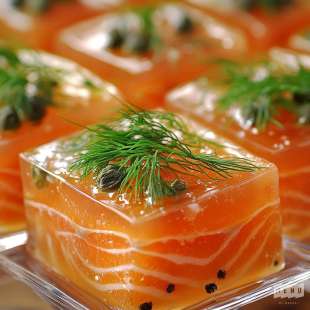 Saumon en Gelée
