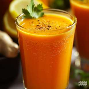 Jus de Carotte à la Coriandre