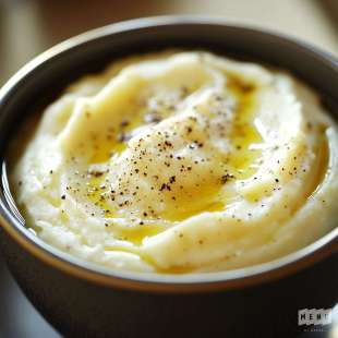 Purée de Topinambour Bio et Huile de Truffe