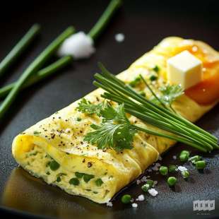 Omelette Bio aux Herbes Fraîches