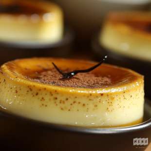 Recette Dessert : Flan Pâtissier Bio et Lait Végétal