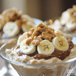 Skyr Banane et Beurre de Cacahuète