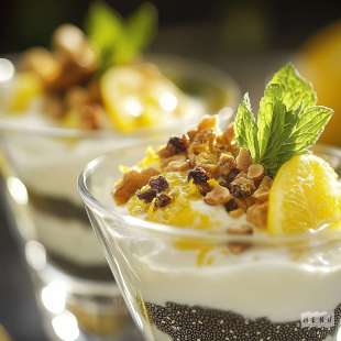 Skyr Citron et Graines de Chia