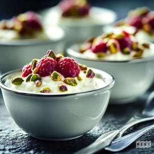Skyr Pistache et Framboise