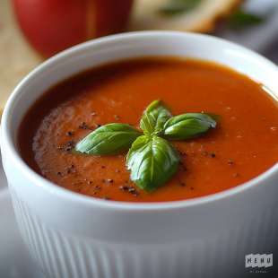 Potage Glacé Tomate Basilic