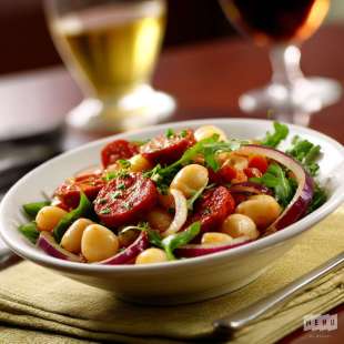Salade de Chorizo et Haricots Blancs