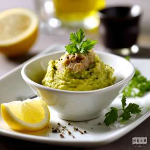 Purée d'Avocat au Thon