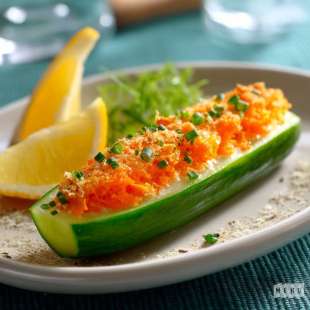 Recette Apéritif : Concombre Farci