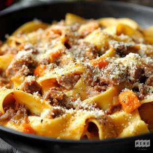 Pappardelle au Ragoût de Porc