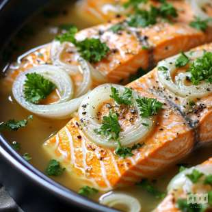 Saumon du Rhin à la Bâloise