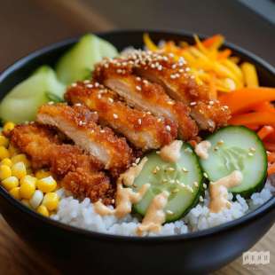 Bowl Coréen Poulet Croustillant