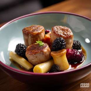 Ris de Veau, Panais, Trompettes et Mûres