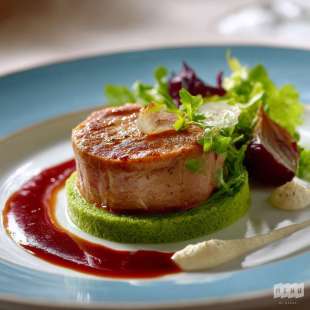 Suprême de Grouse, Mousseline de Céleri et Jus Court