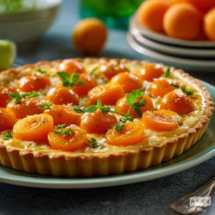 Tarte Abricot Verveine