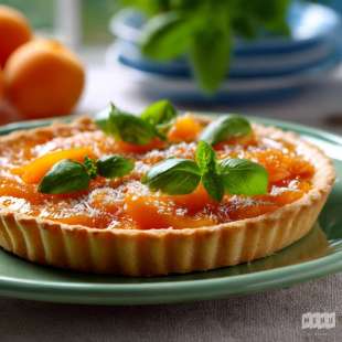 Tarte Abricot Basilic