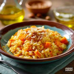 Risotto de Graines de Tournesol, Carotte et Cumin
