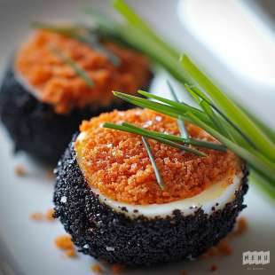 Scotch Egg au Canard et Chapelure de Pain Noir