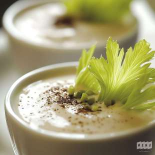 Crémeux de Céleri au Café