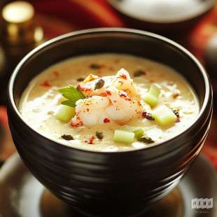 Crème de Homard Cardamome Céleri