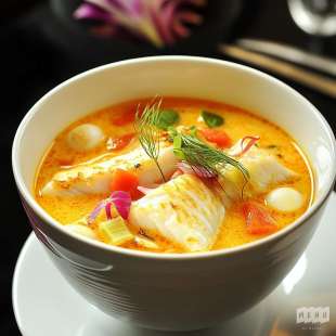 Soupe de Poissons de Roche Safranée
