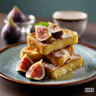 Pain Perdu aux Figues Fraîches