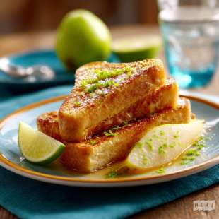Pain Perdu aux Poires, Citron Vert