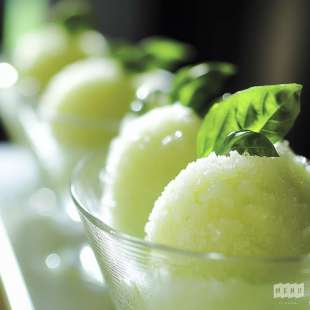 Sorbet Kalamansi Citron Vert Basilic