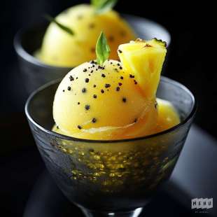 Sorbet Kalamansi Ananas Poivre Noir