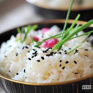 Riz à Sushi au Sésame Noir