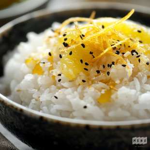Riz à Sushi au Yuzu et Gingembre