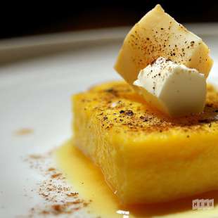 Polenta au Brillat-Savarin