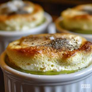 Soufflé de Brochet Poivre Vert Céleri