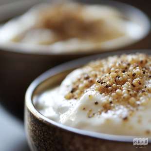 Mascarpone d’Anguille Yuzu Sarrasin
