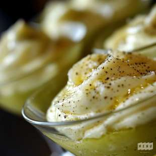 Mascarpone d’Anguille Pomme Verte Céleri