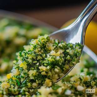 Gremolata Coriandre Gingembre