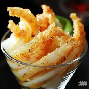 Oignon Blanc en Tempura Cumin