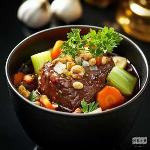 Pressé de Joue de Boeuf au Vin Rouge