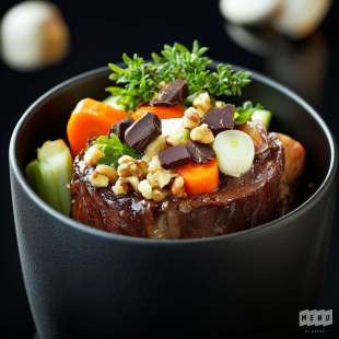 Pressé de Joue de Boeuf au Cacao