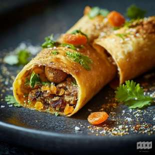 Pastilla de Caille et Abricots Secs