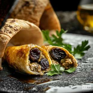 Pastilla de Caille et Pruneaux