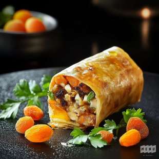 Pastilla de Pigeon et Abricots Secs