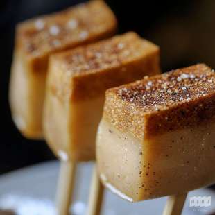 Sucette de Foie Gras Pain d’Épices et Porto