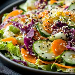 Salade Mixte Japonaise