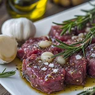 Picanha de Boeuf Marinée à l’Ail et Romarin